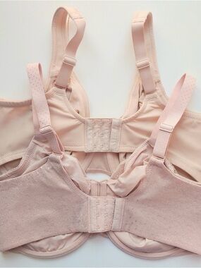 Wacoal Light Pink Full-Coverage Comfort Bras - 2-Pack